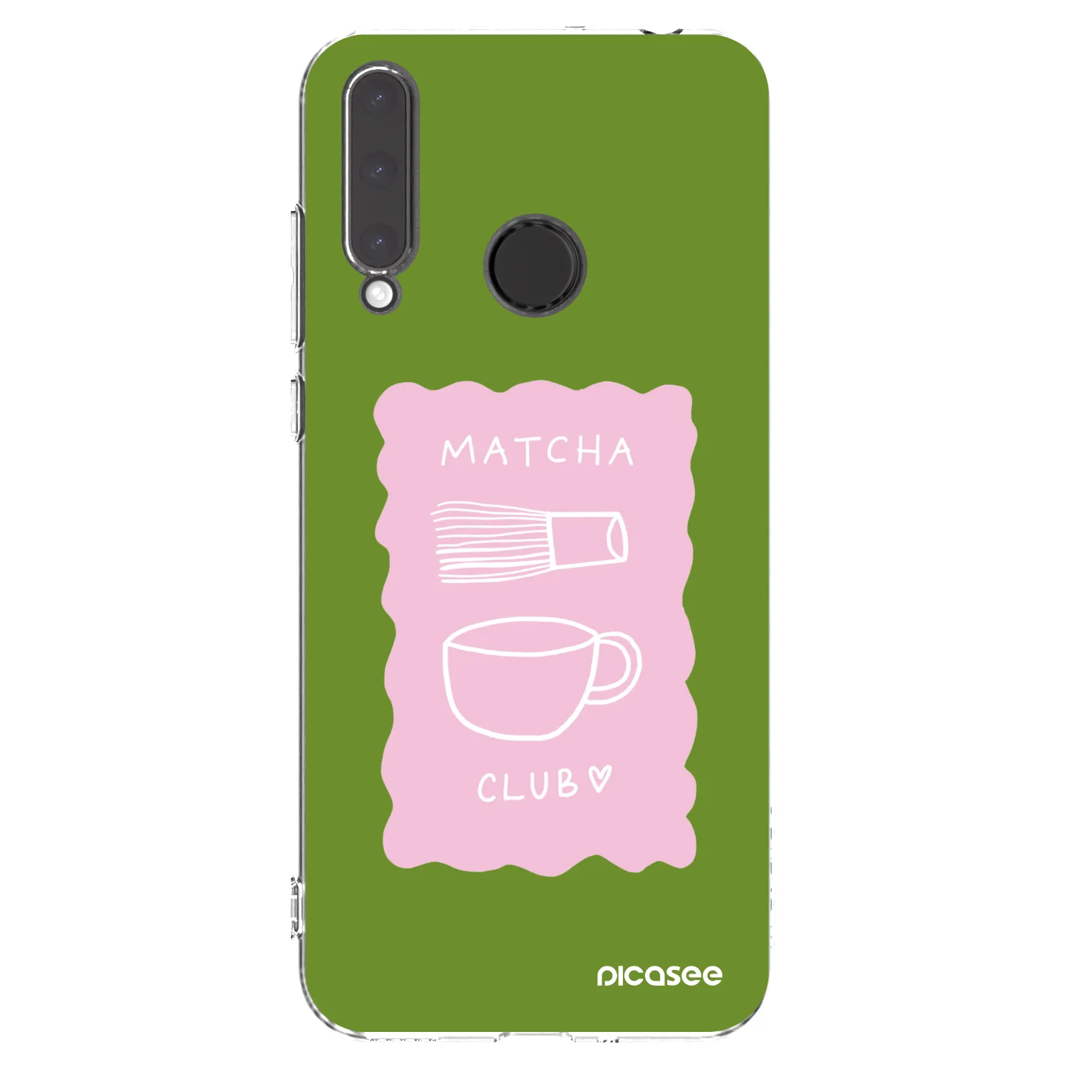 Picasee Honor 20 Lite Hülle - Transparentes Silikon - Matcha club