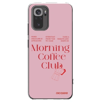 Picasee Xiaomi Redmi Note 10S Hülle - Transparentes Silikon - Morning