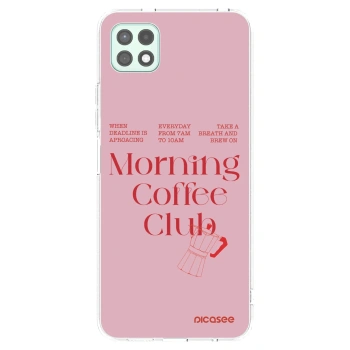 Picasee Samsung Galaxy A22 A226B 5G Hülle - Transparentes Silikon - Morning