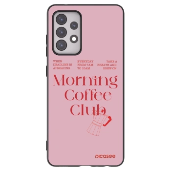 Picasee Samsung Galaxy A52s 5G A528B Hülle - Schwarzes Silikon - Morning