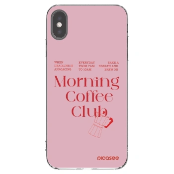 Picasee Apple iPhone XS Max Hülle - Transparentes Silikon - Morning