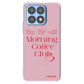 Picasee Honor X8a Hülle - Transparentes Silikon - Morning