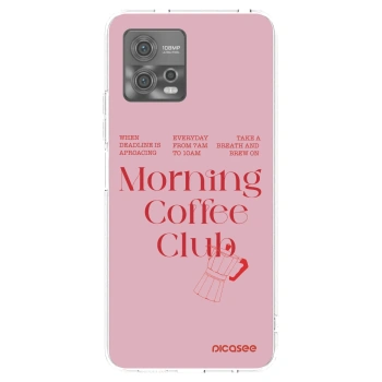 Picasee Motorola Moto G72 Hülle - Transparentes Silikon - Morning