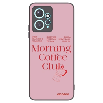 Picasee Xiaomi Redmi Note 12 4G Hülle - Schwarzes Silikon - Morning