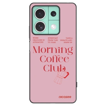Picasee Xiaomi Redmi Note 13 5G Hülle - Schwarzes Silikon - Morning