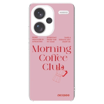 Picasee Xiaomi Redmi Note 13 Pro+ 5G Hülle - Transparentes Silikon - Morning