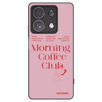 Picasee Xiaomi Redmi Note 13 Pro 4G Hülle - Schwarzes Silikon - Morning
