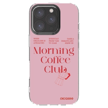 Picasee Apple iPhone 16 Pro Hülle - Transparentes Silikon - Morning