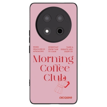 Picasee Honor Magic7 Lite 5G Hülle - Schwarzes Silikon - Morning