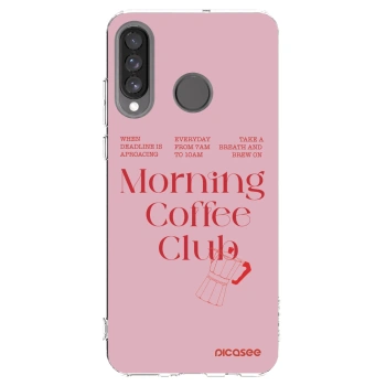 Picasee Huawei P30 Lite Hülle - Transparentes Silikon - Morning