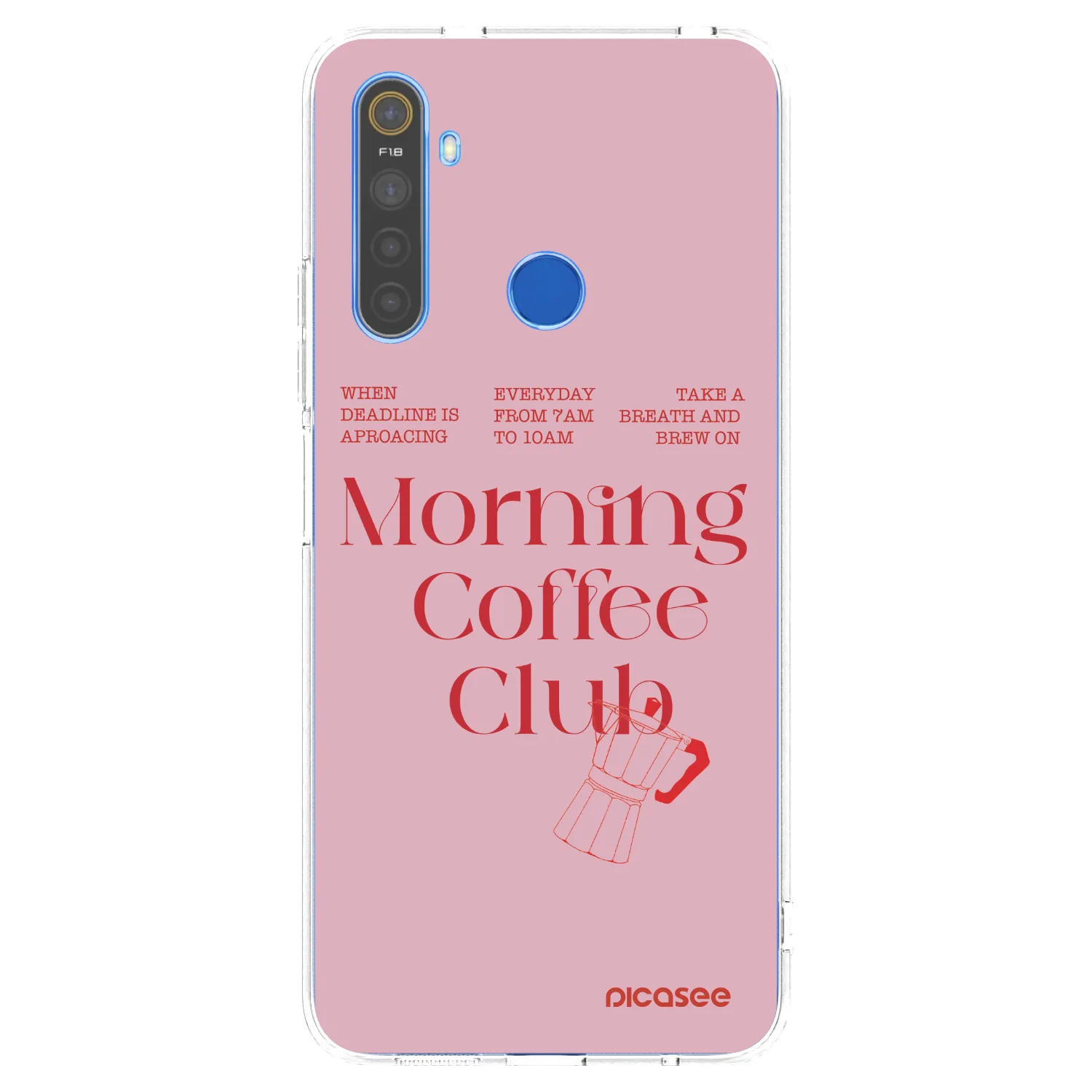Picasee Realme 5 Hülle - Transparentes Silikon - Morning