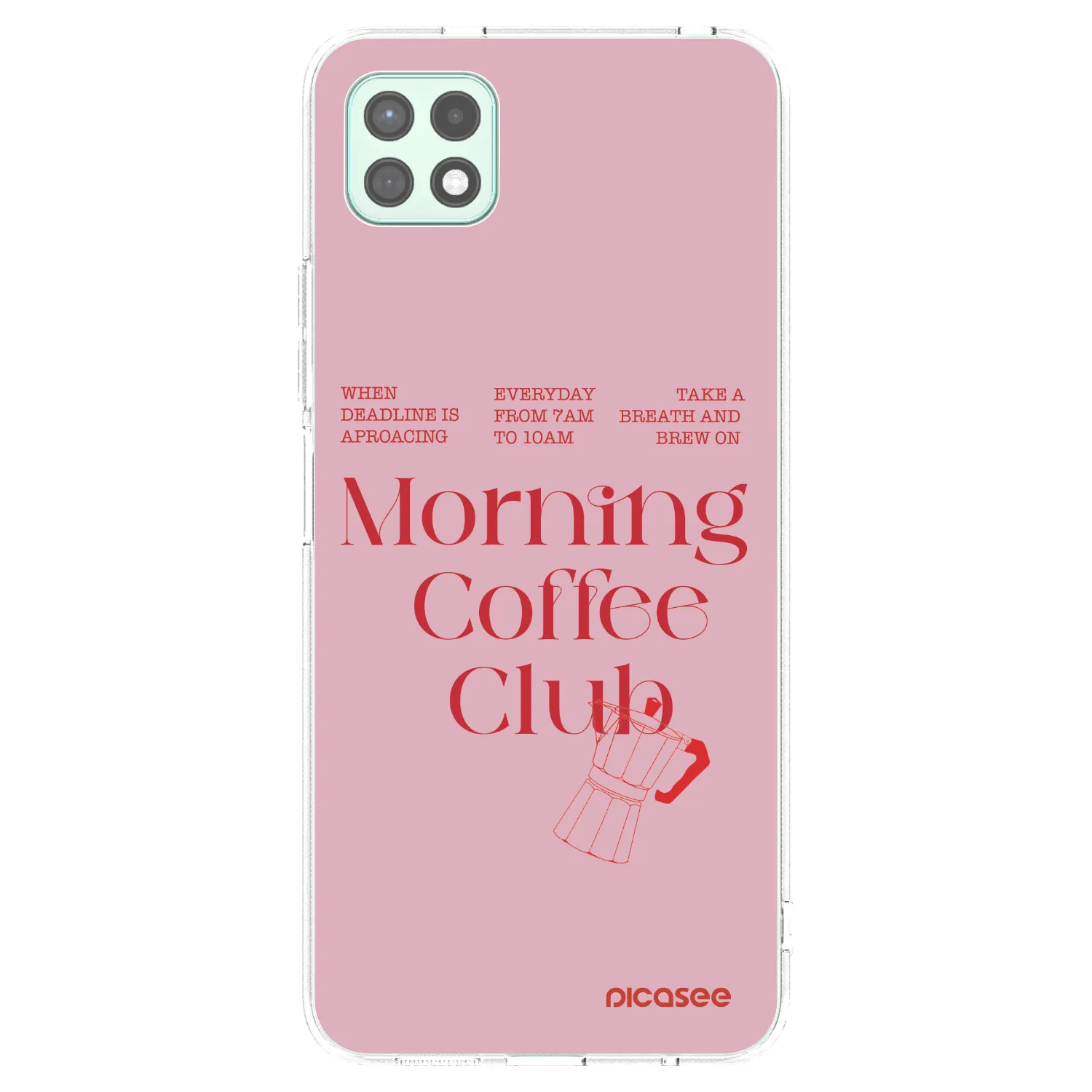 Picasee Samsung Galaxy A22 A226B 5G Hülle - Transparentes Silikon - Morning