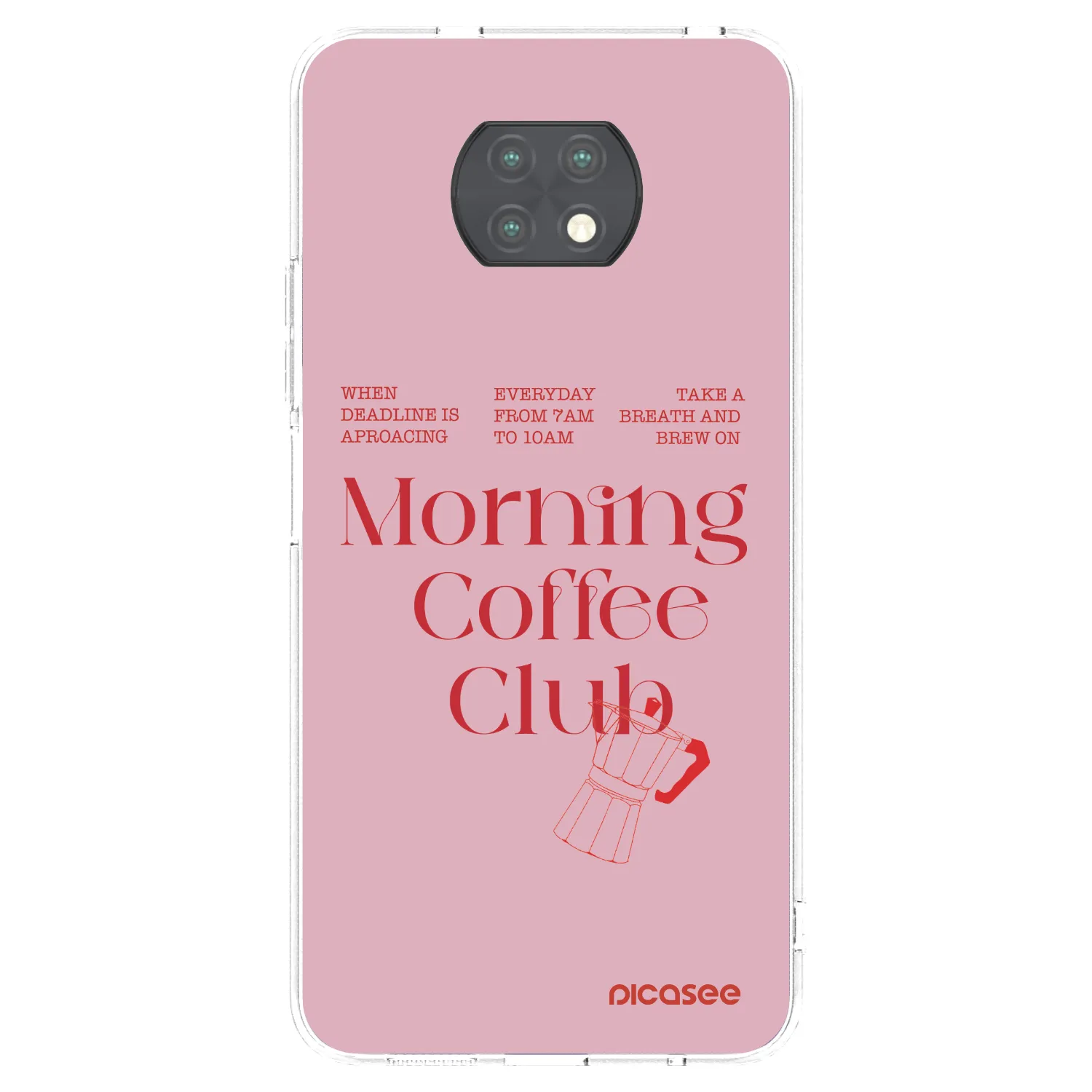 Picasee Xiaomi Redmi Note 9T Hülle - Transparentes Silikon - Morning