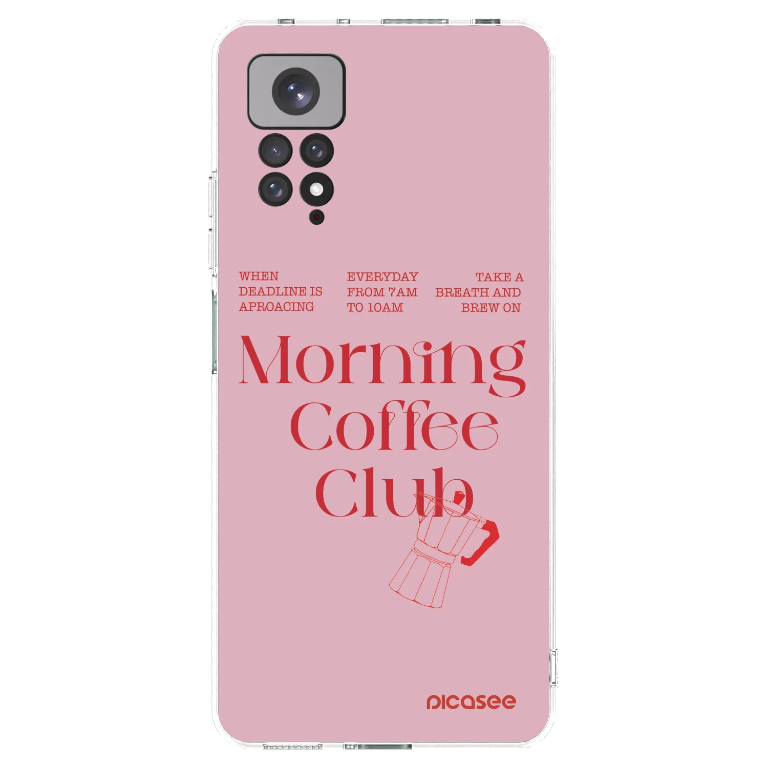Picasee Xiaomi Redmi Note 11S 4G Hülle - Transparentes Silikon - Morning