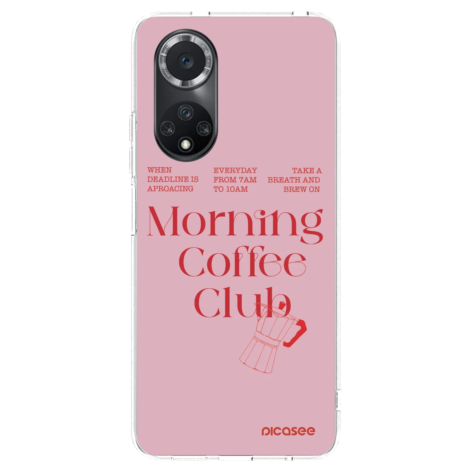Picasee Huawei Nova 9 SE Hülle - Transparentes Silikon - Morning