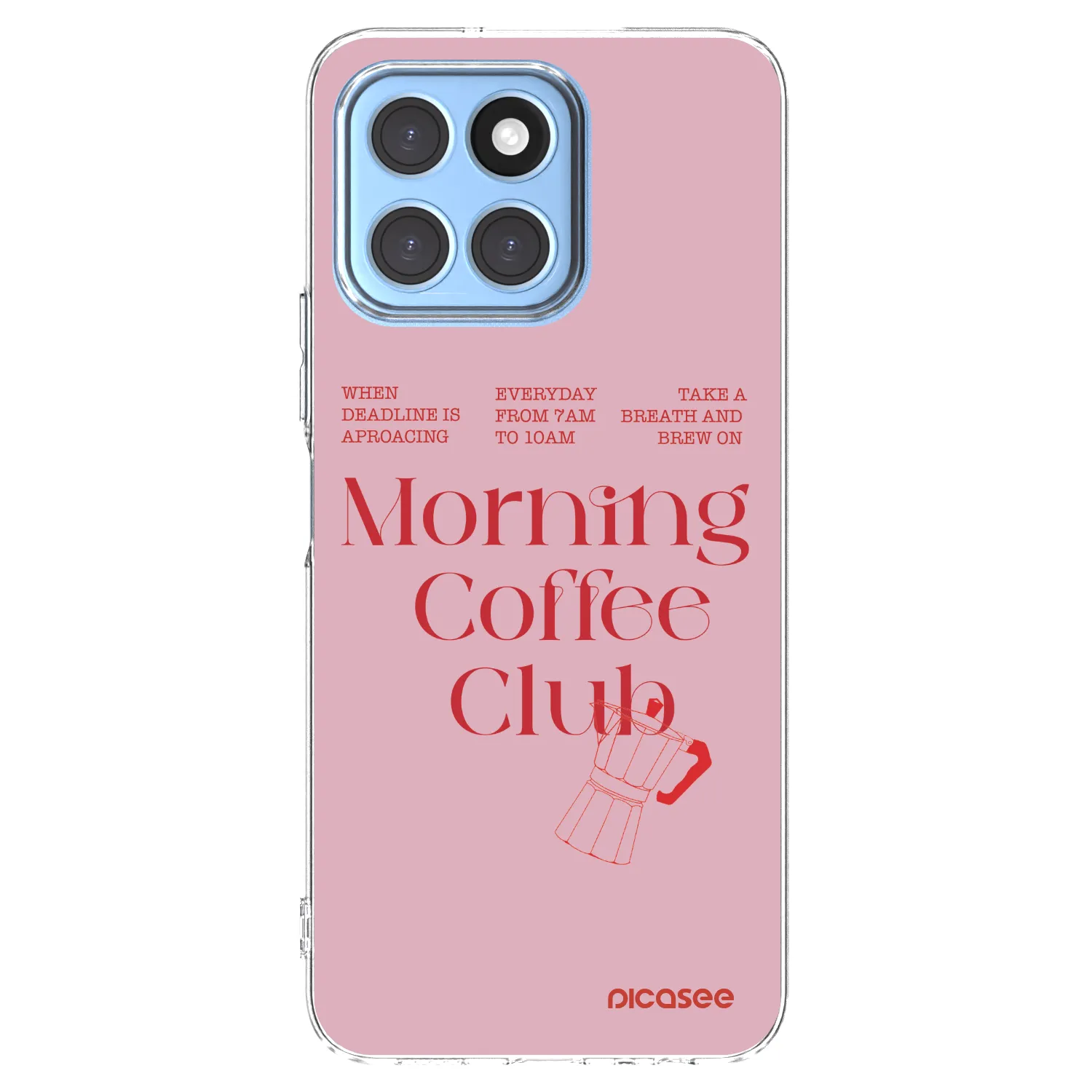Picasee Honor X8 5G Hülle - Transparentes Silikon - Morning