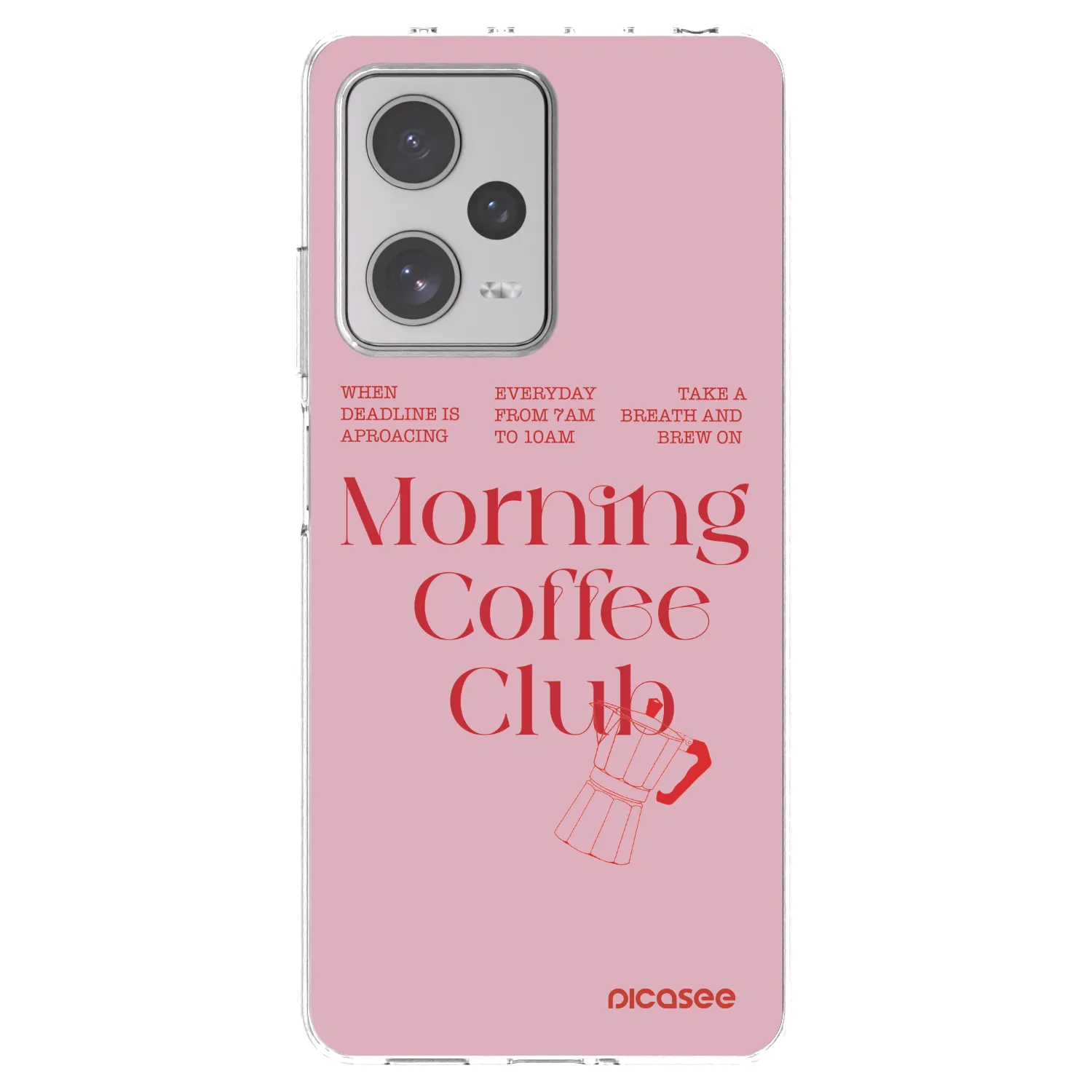 Picasee Xiaomi Redmi Note 12 Pro+ 5G Hülle - Transparentes Silikon - Morning