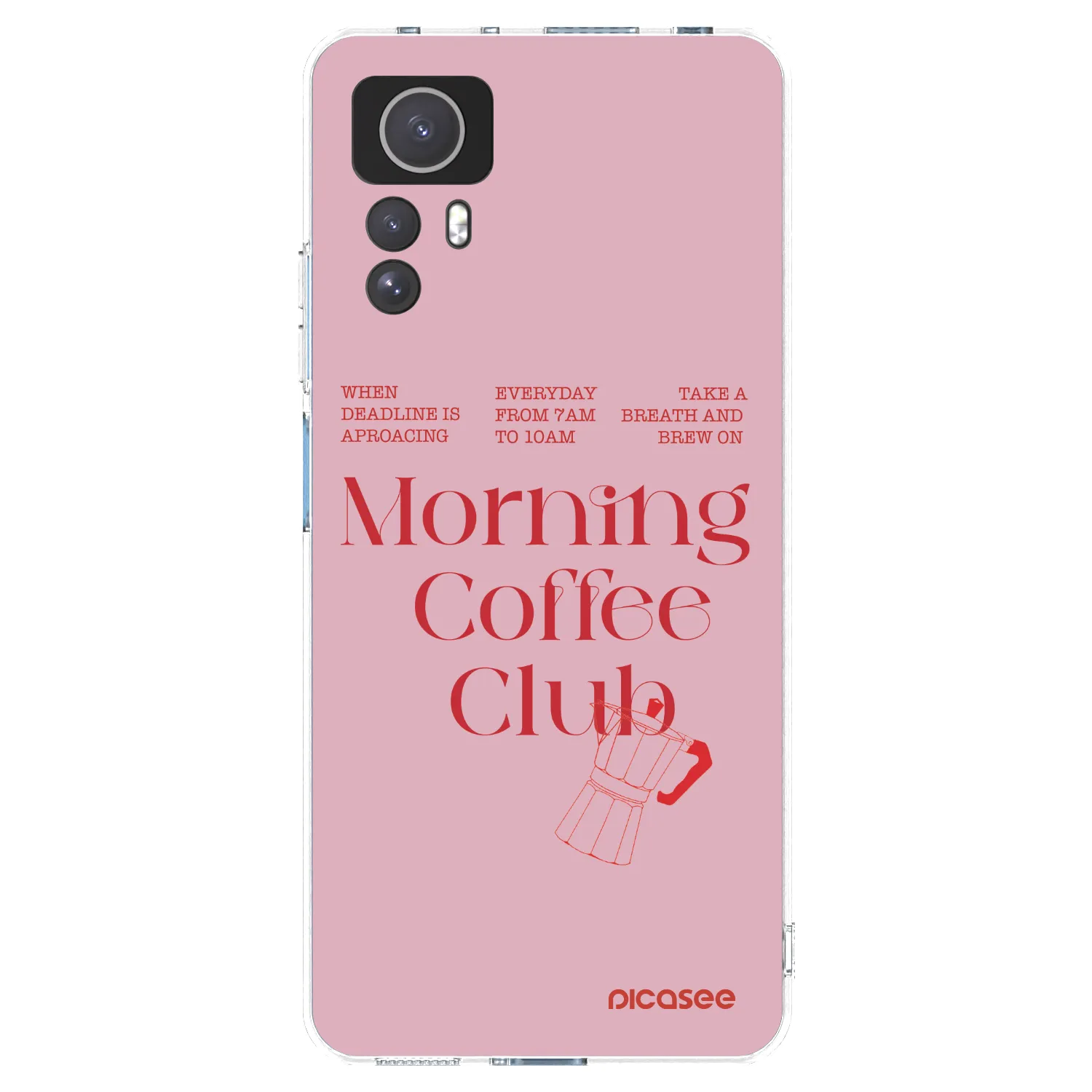 Picasee Xiaomi Redmi Note 12S Hülle - Transparentes Silikon - Morning