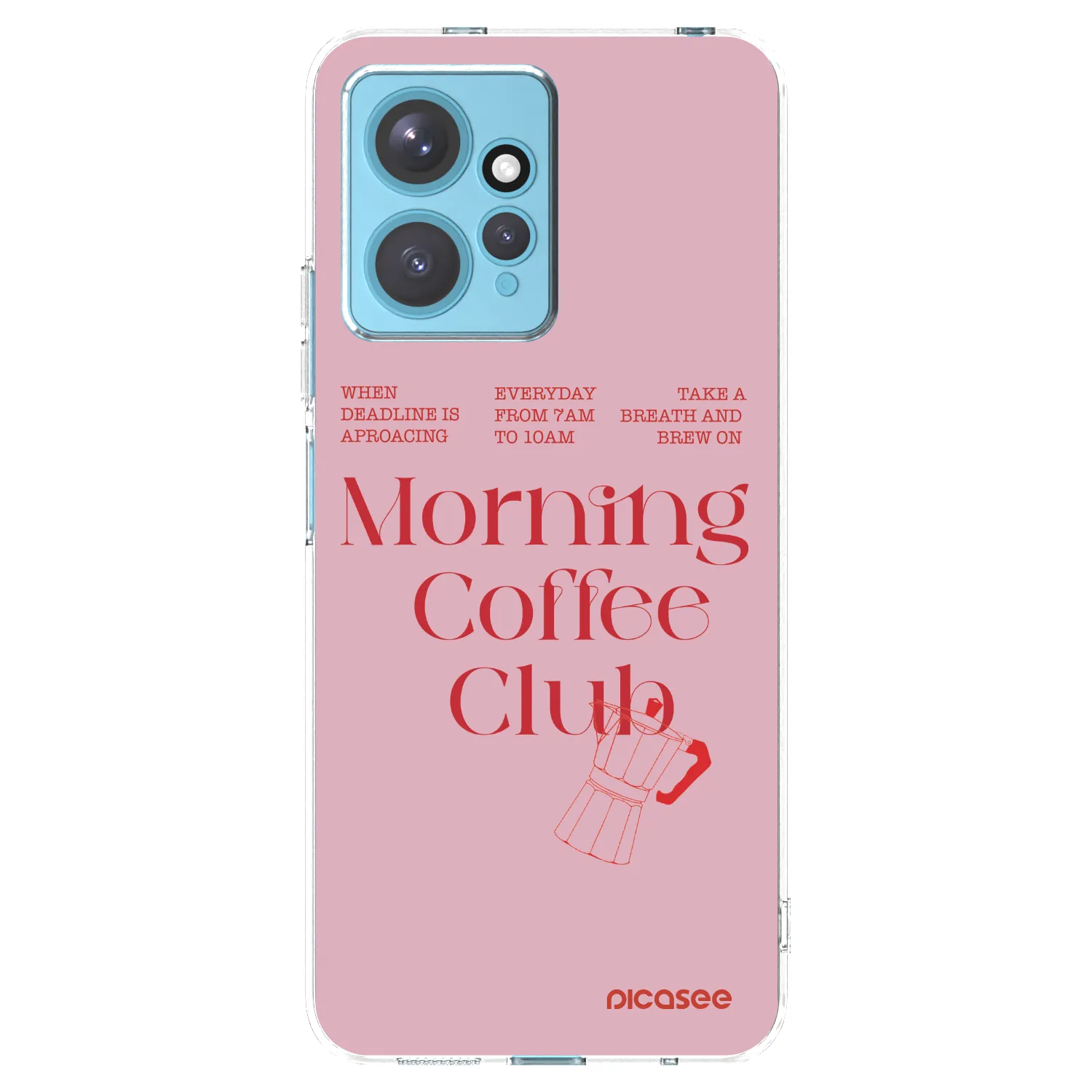 Picasee Xiaomi Redmi Note 12 4G Hülle - Transparentes Silikon - Morning