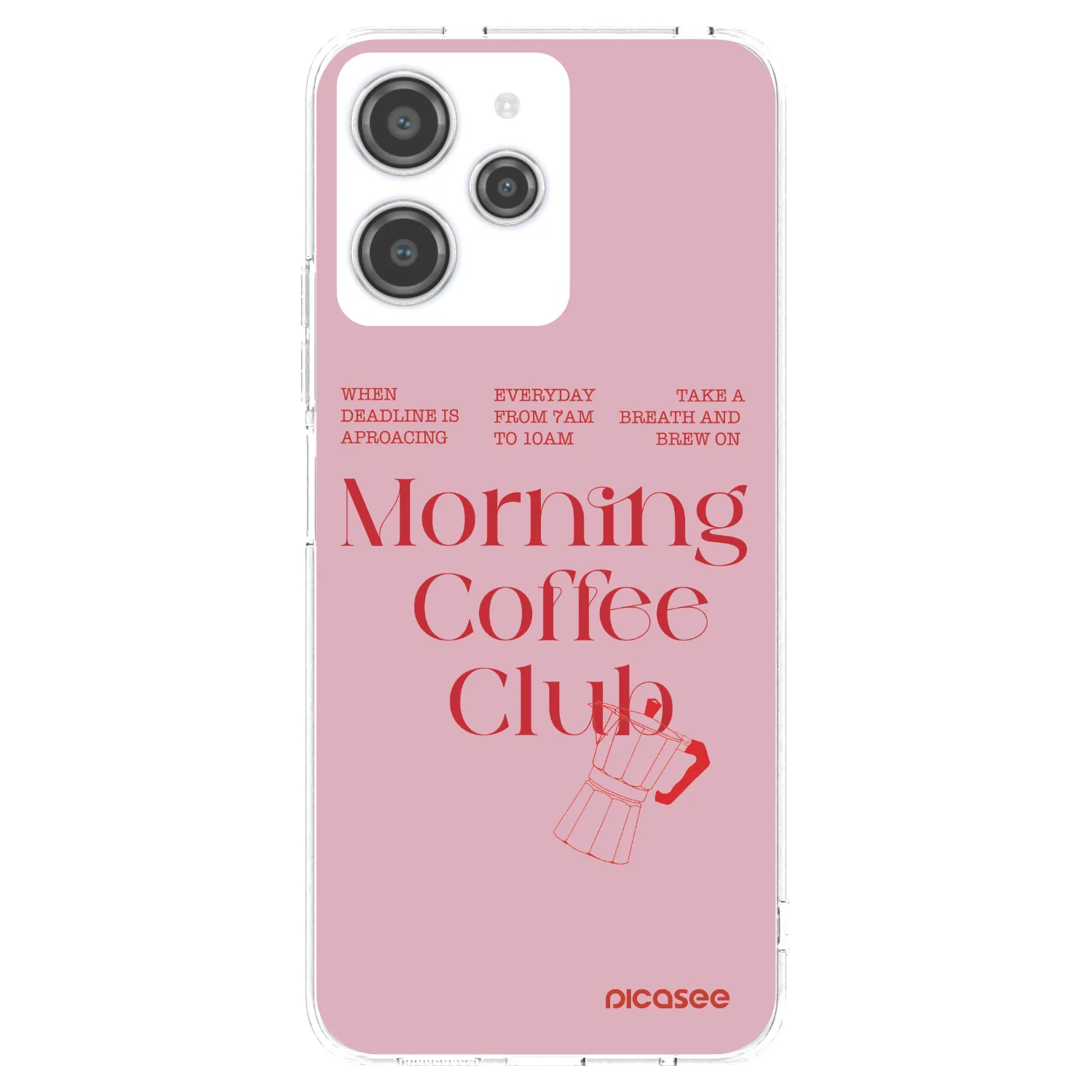 Picasee Xiaomi Redmi 12 4G Hülle - Transparentes Silikon - Morning