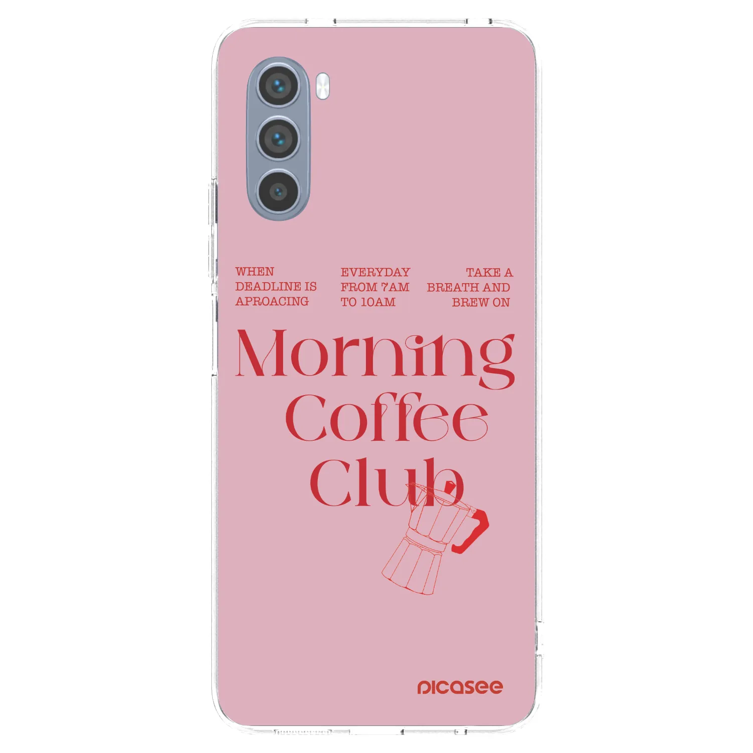 Picasee Motorola Moto G62 Hülle - Transparentes Silikon - Morning