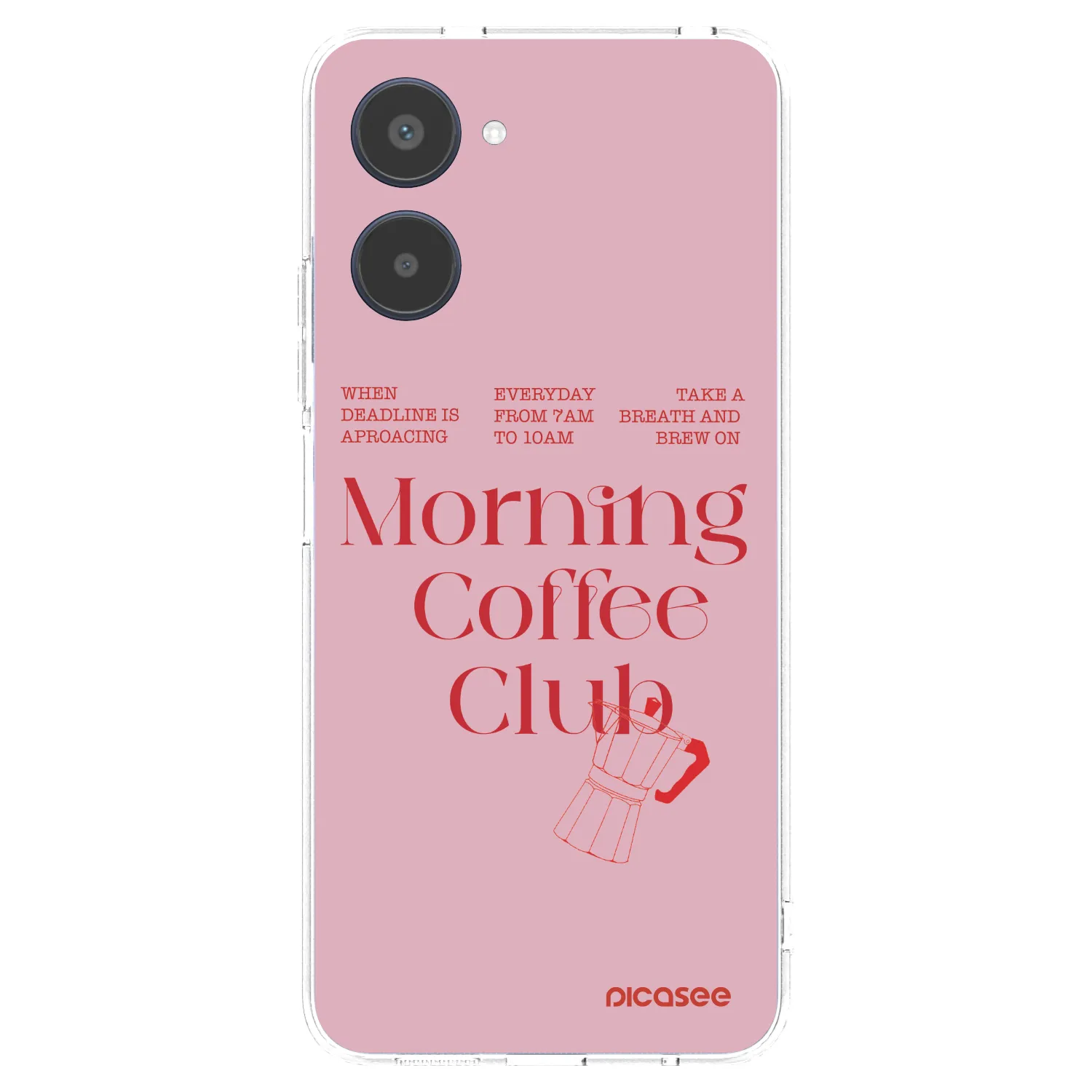 Picasee Realme 10 4G Hülle - Transparentes Silikon - Morning