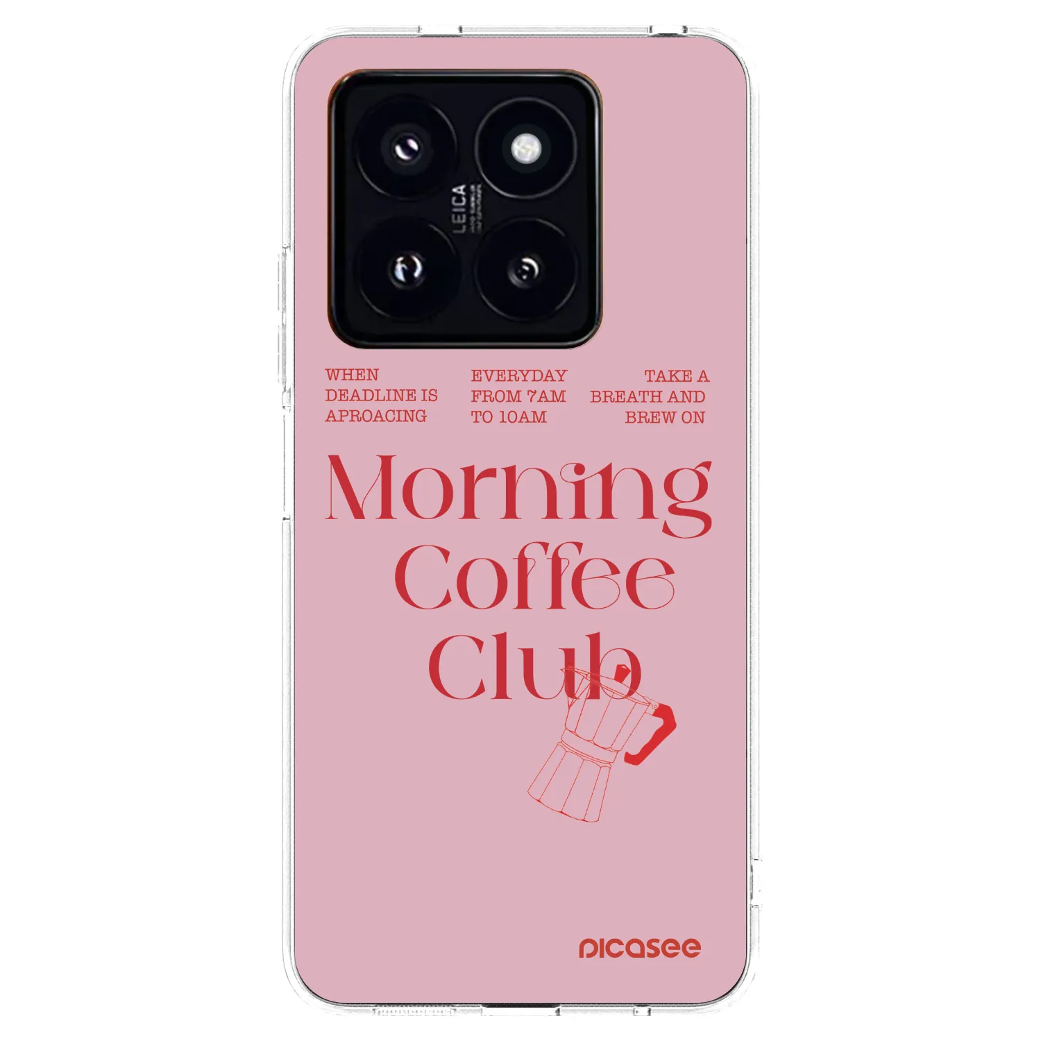 Picasee Xiaomi 14 Pro Hülle - Transparentes Silikon - Morning
