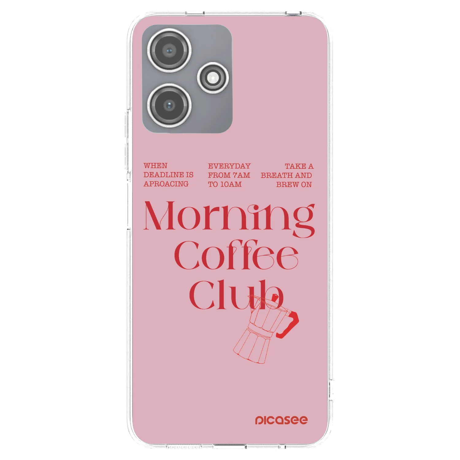 Picasee Xiaomi Redmi 12 5G Hülle - Transparentes Silikon - Morning