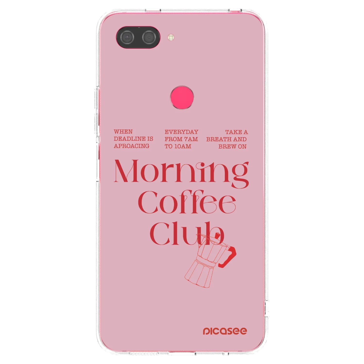 Picasee Xiaomi Mi 8 Lite Hülle - Transparentes Silikon - Morning
