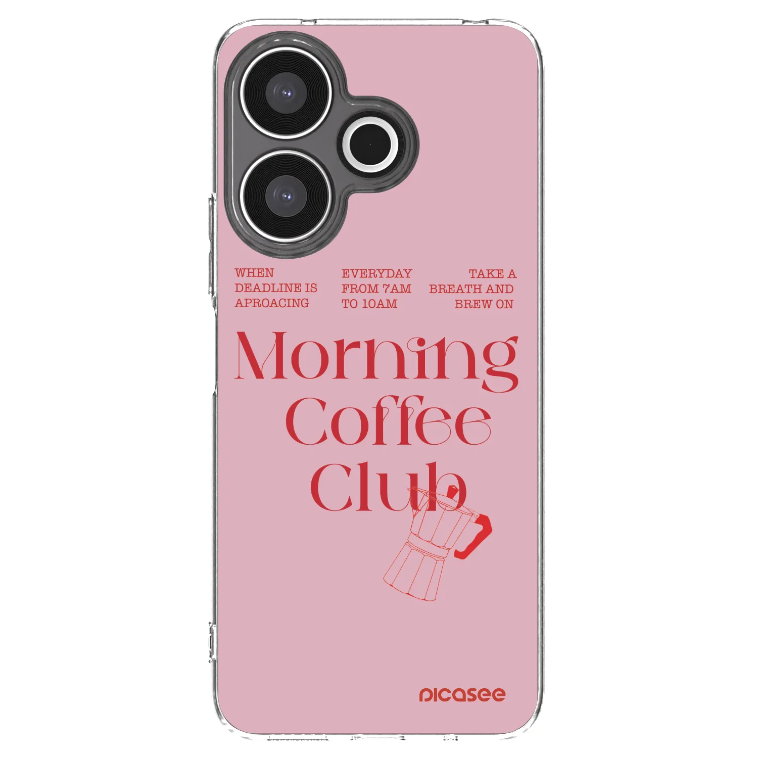 Picasee Xiaomi Redmi 13 4G Hülle - Transparentes Silikon - Morning
