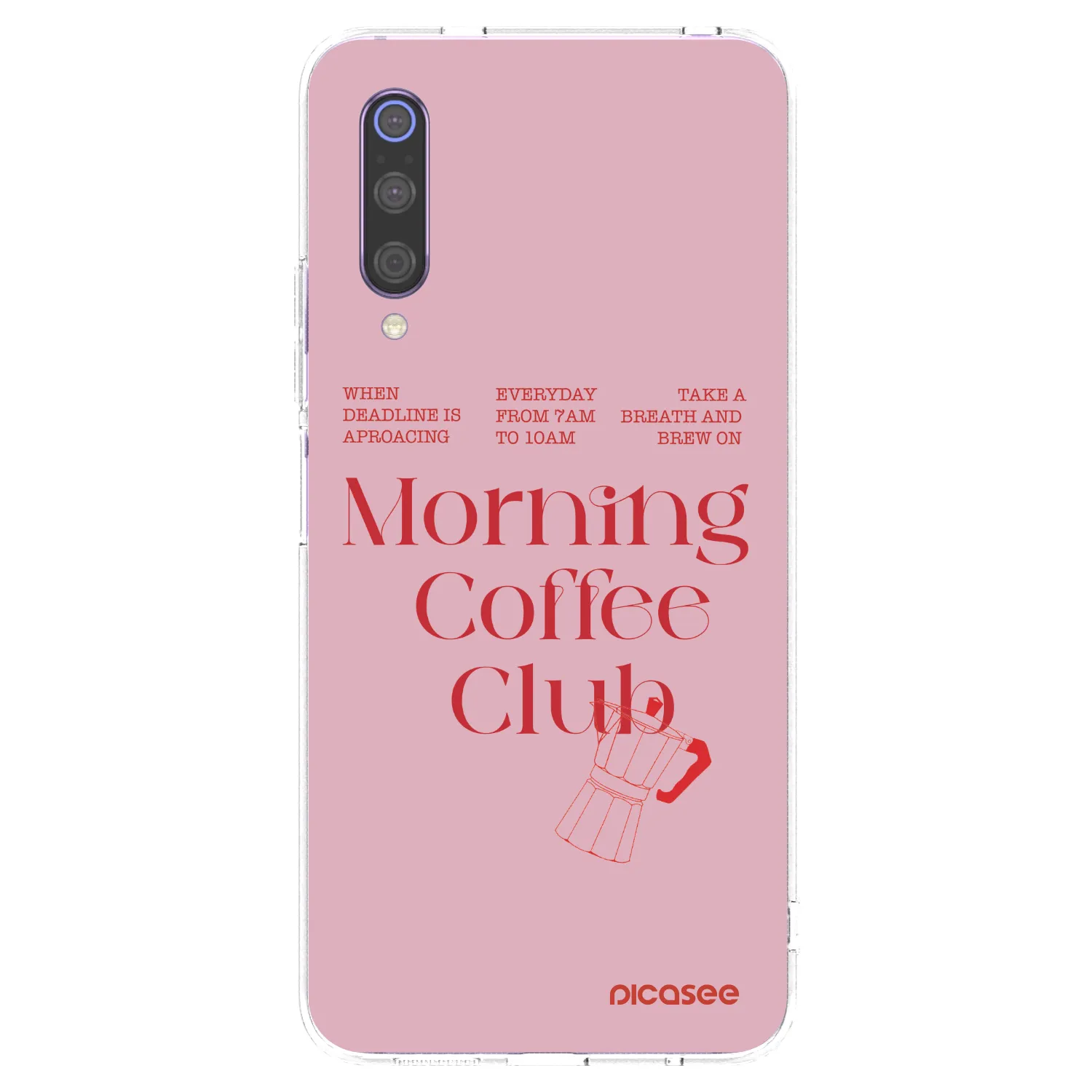 Picasee Xiaomi Mi 9 Hülle - Transparentes Silikon - Morning