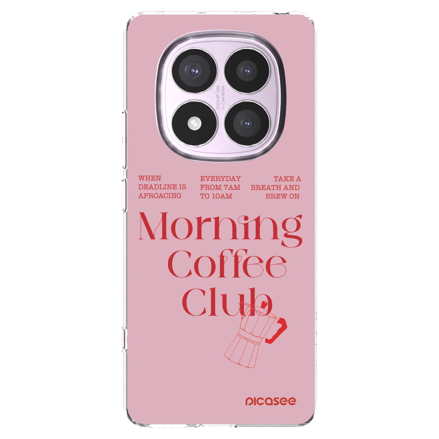 Picasee Xiaomi Redmi Note 14 Pro 5G Hülle - Transparentes Silikon - Morning