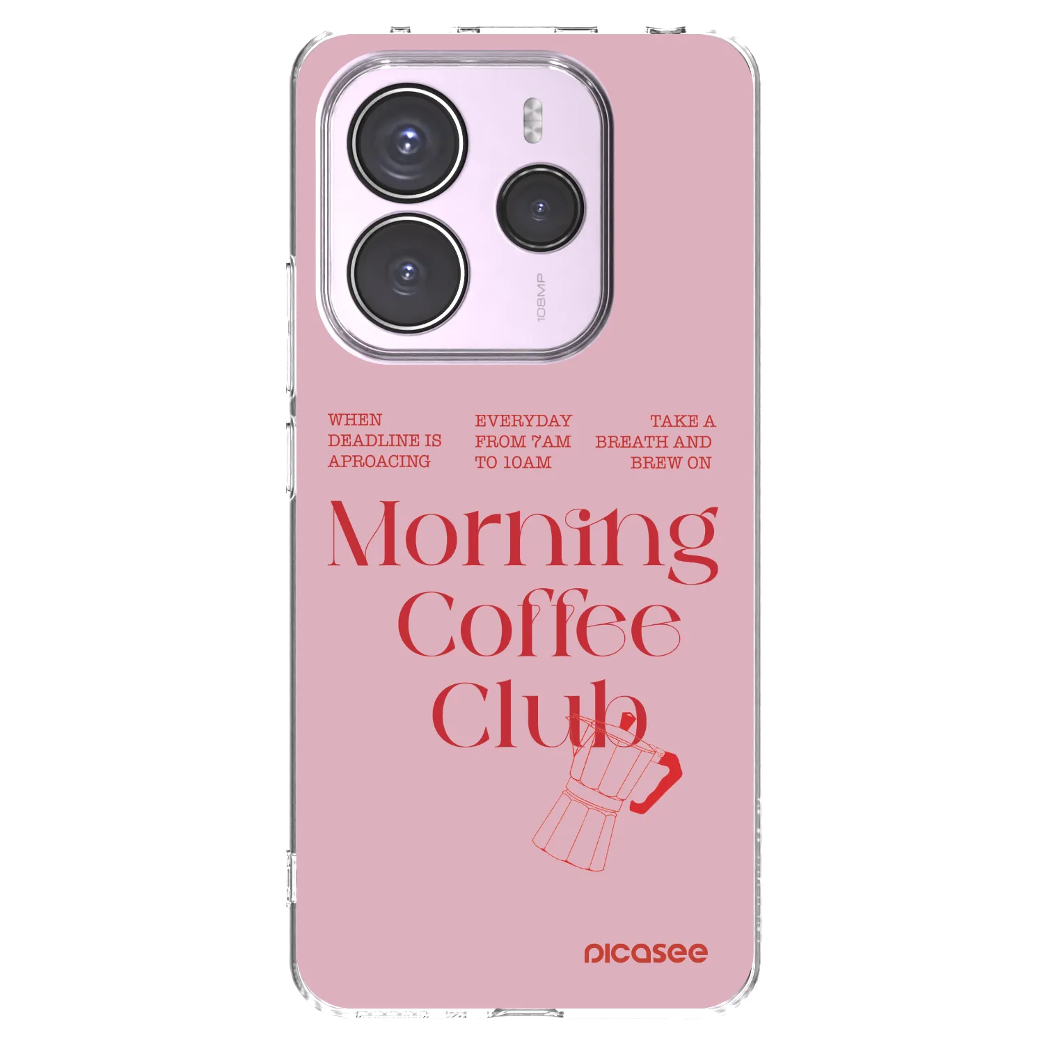 Picasee Xiaomi Redmi Note 14 5G Hülle - Transparentes Silikon - Morning