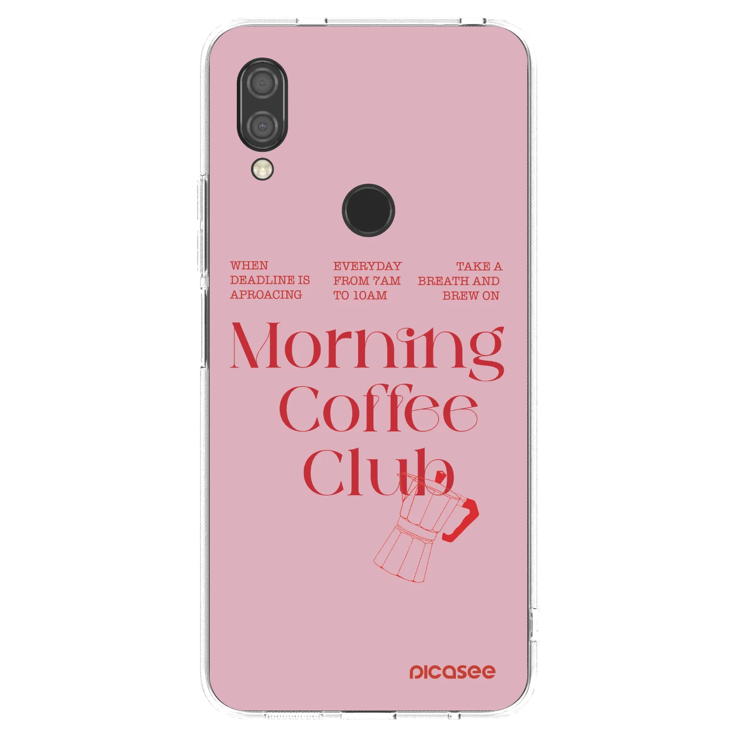 Picasee Xiaomi Redmi 7 Hülle - Transparentes Silikon - Morning