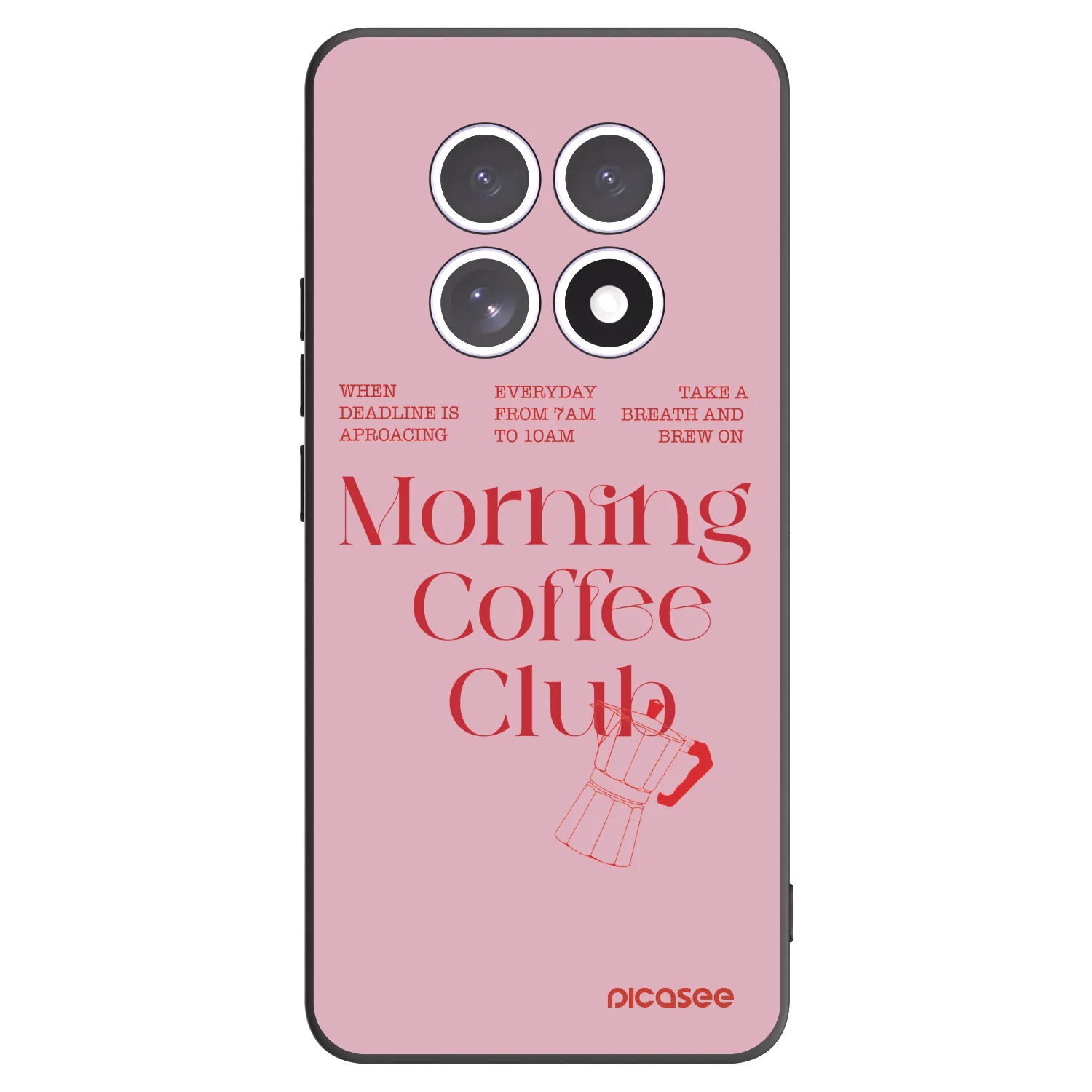 Picasee Xiaomi Redmi Note 15 5G Hülle - Schwarzes Silikon - Morning
