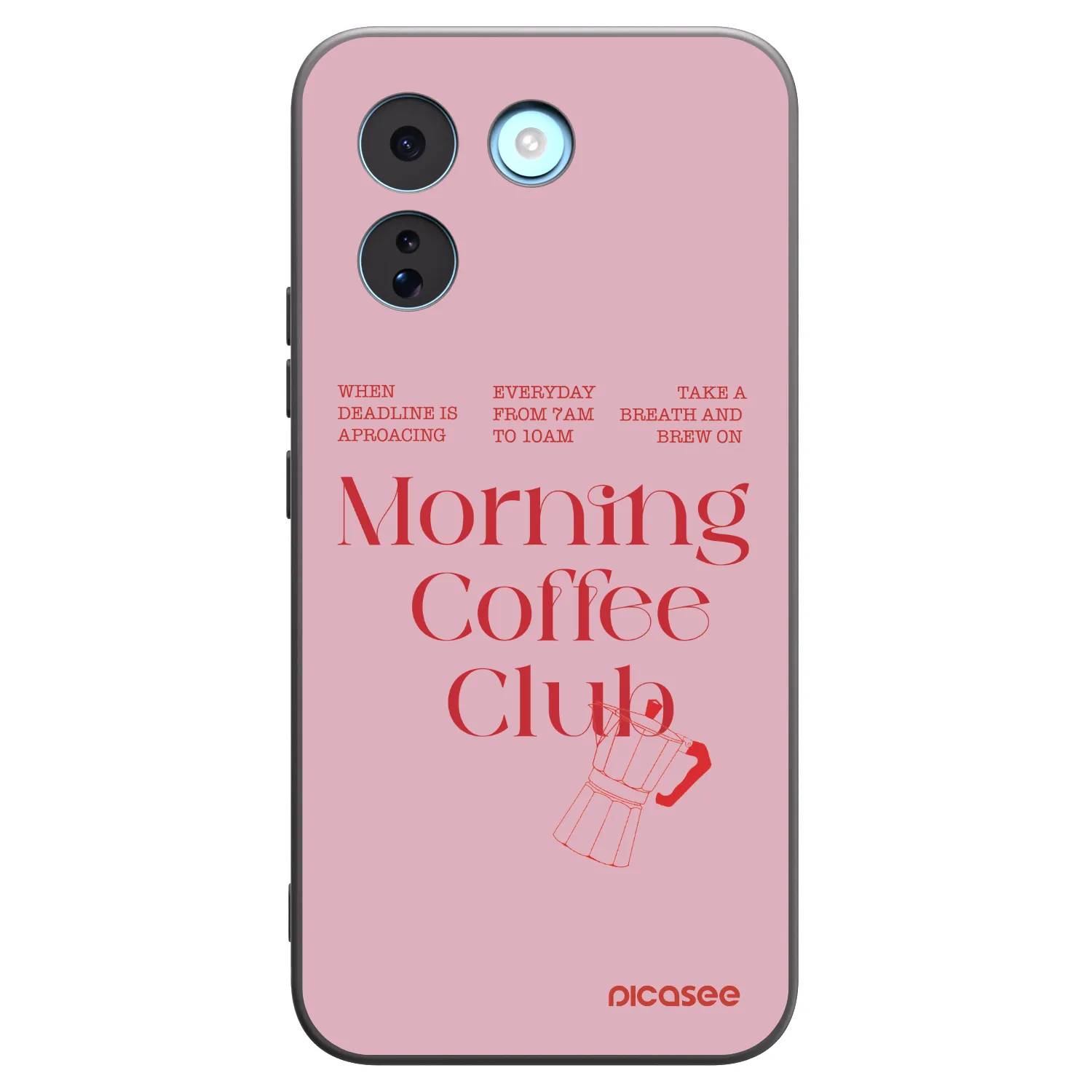 Picasee Xiaomi Redmi Note 17 Pro MAX 5G Hülle - Schwarzes Silikon - Morning