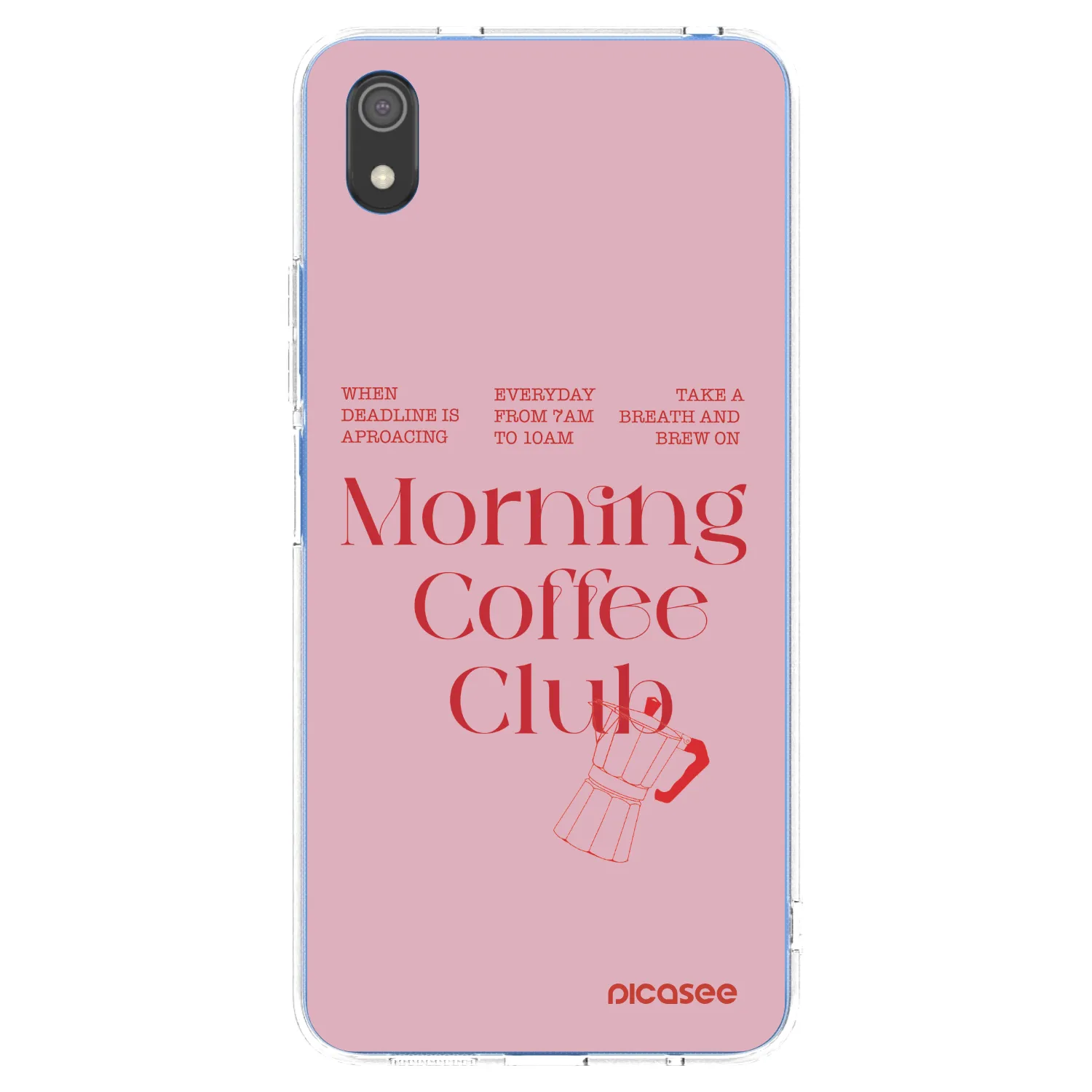 Picasee Xiaomi Redmi 7A Hülle - Transparentes Silikon - Morning