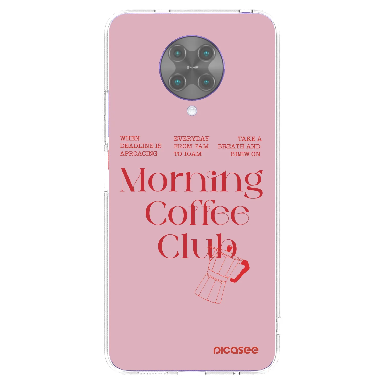 Picasee Xiaomi Poco F2 Pro Hülle - Transparentes Silikon - Morning