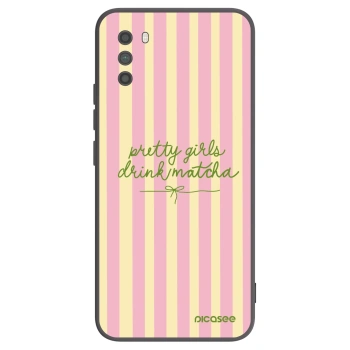 Picasee Xiaomi Poco M3 Hülle - Schwarzes Silikon - Pretty matcha