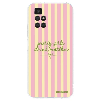 Picasee Xiaomi Redmi 10 Hülle - Transparentes Silikon - Pretty matcha