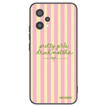 Picasee Realme 9 Pro 5G Hülle - Schwarzes Silikon - Pretty matcha