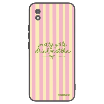 Picasee Realme C11 (2021) Hülle - Schwarzes Silikon - Pretty matcha