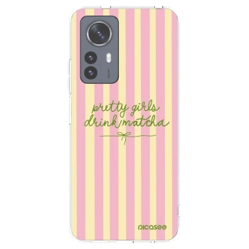 Picasee Xiaomi 12 Pro Hülle - Transparentes Silikon - Pretty matcha