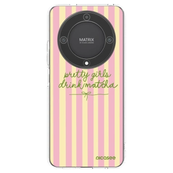 Picasee Honor Magic5 Lite 5G Hülle - Transparentes Silikon - Pretty matcha