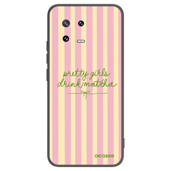 Picasee Xiaomi 13 Pro Hülle - Schwarzes Silikon - Pretty matcha