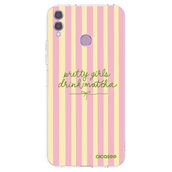 Picasee Honor 8X Hülle - Transparentes Silikon - Pretty matcha