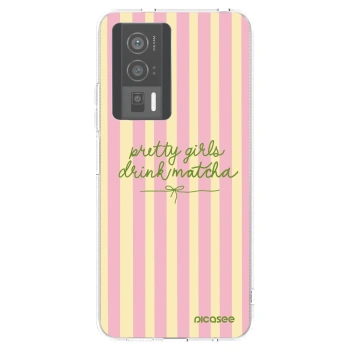 Picasee Xiaomi Poco F5 Pro 5G Hülle - Transparentes Silikon - Pretty matcha