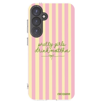 Picasee Samsung Galaxy S23 FE S711B Hülle - Transparentes Silikon - Pretty matcha