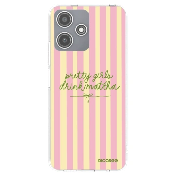 Picasee Xiaomi Redmi 12 5G Hülle - Transparentes Silikon - Pretty matcha
