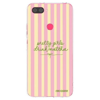 Picasee Xiaomi Mi 8 Lite Hülle - Transparentes Silikon - Pretty matcha